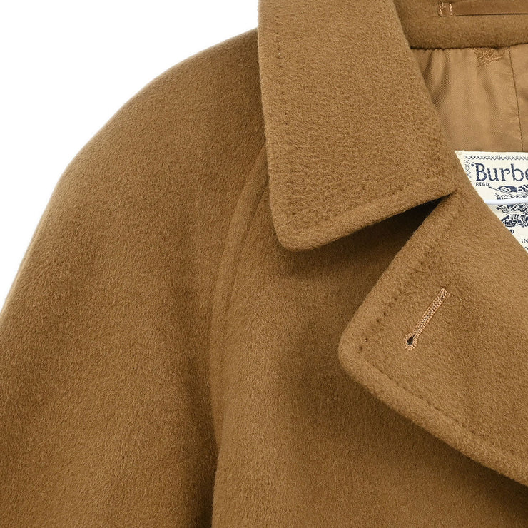 Burberrys Double Breasted Coat Brown 8 CH89D E 55598/4 185270