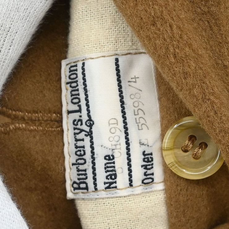 Burberrys Double Breasted Coat Brown 8 CH89D E 55598/4 185270