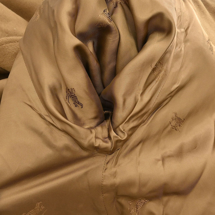Burberrys Double Breasted Coat Brown 8 CH89D E 55598/4 185270
