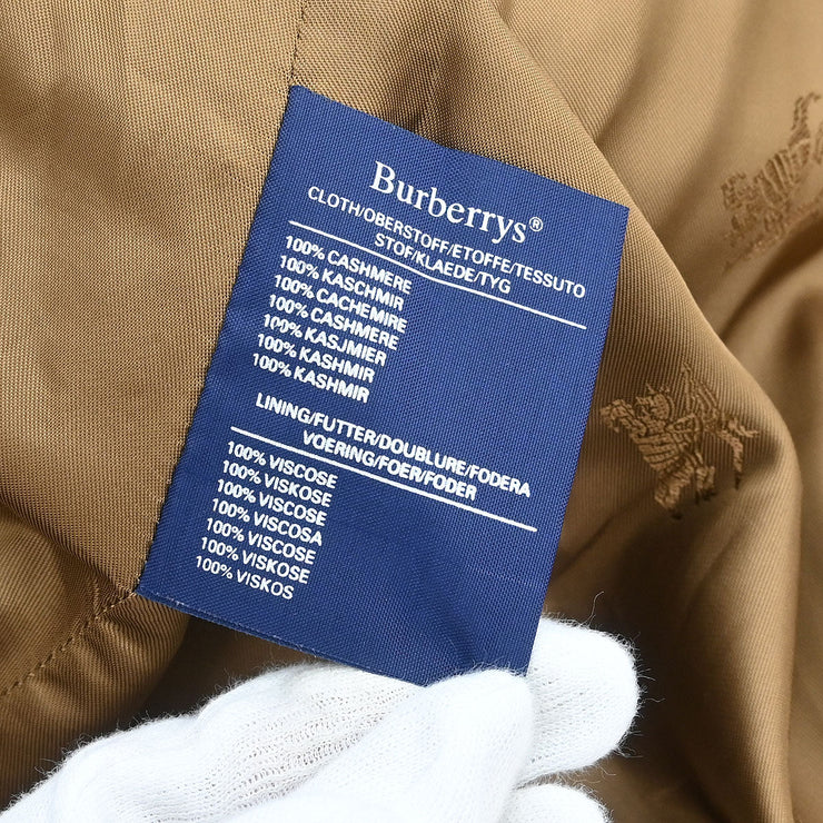 Burberrys Double Breasted Coat Brown 8 CH89D E 55598/4 185270