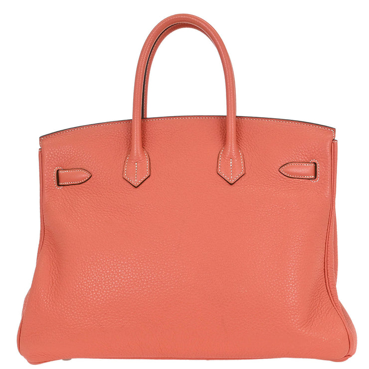 Hermes Crevette Taurillon Clemence Birkin 35 Handbag 228A Square:Q 185329
