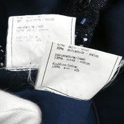 Chanel Setup Suit Jacket Skirt Navy 96C #38 185401