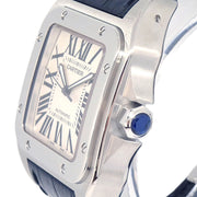 Cartier * Santos 100 Ref.W20132X8 Quartz Watch SS