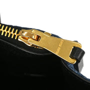 Miu Miu Blue Denim Biker 2way Handbag 31/Y 186358