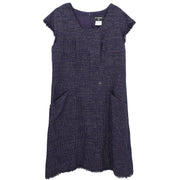 Chanel Dress Navy 08P #46 186404