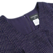 Chanel Dress Navy 08P #46 186404