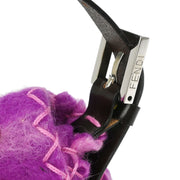 Fendi Purple Wool Baguette Handbag 368626424099 186414
