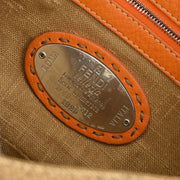 Fendi Beige Raffia Baguette Handbag 2372-8BR101-029 186425