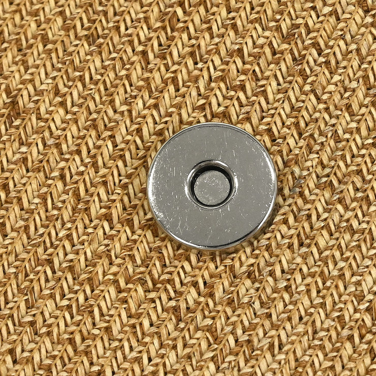 Fendi Beige Raffia Baguette Handbag 2372-8BR101-029 186425