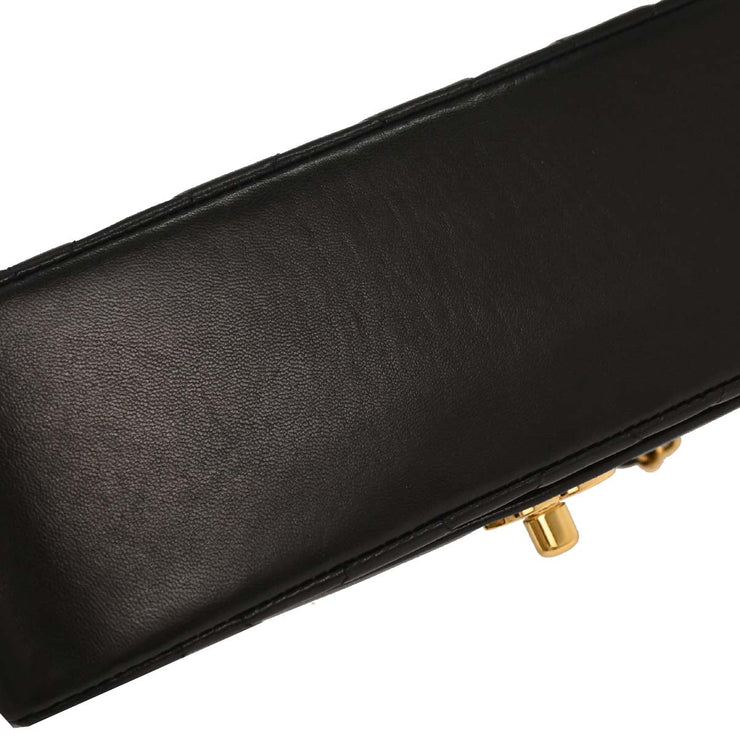 Chanel Black Lambskin Small Diana Shoulder Bag 186467