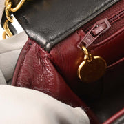 Chanel Black Lambskin Small Diana Shoulder Bag 186467