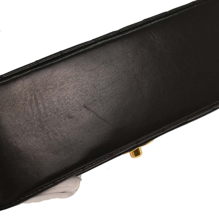 Chanel Black Lambskin Small Diana Shoulder Bag 186468