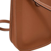 Hermes Cognac Epsom Evelyne TPM Shoulder Bag R Square:H 186509