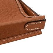 Hermes Cognac Epsom Evelyne TPM Shoulder Bag R Square:H 186509