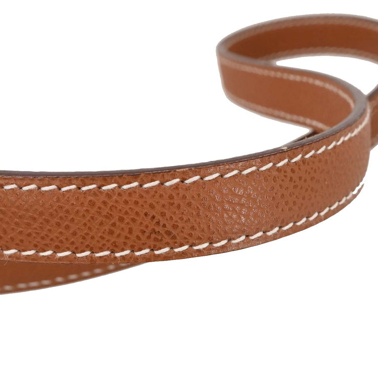 Hermes Cognac Epsom Evelyne TPM Shoulder Bag R Square:H 186509