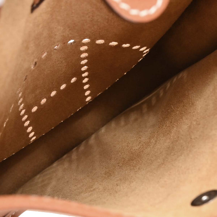 Hermes Cognac Epsom Evelyne TPM Shoulder Bag R Square:H 186509