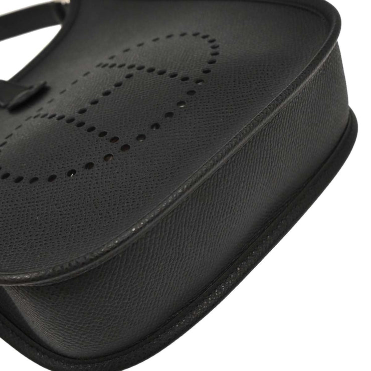 Hermes Black Epsom Evelyne TPM Handbag RB Square:I 186510