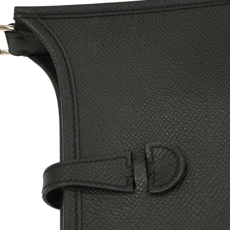 Hermes Black Epsom Evelyne TPM Handbag RB Square:I 186510