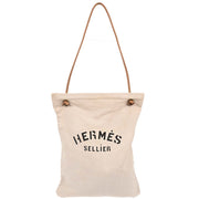 Hermes Beige Gold Toile Chevrons Aline GM Shoulder Bag 186641