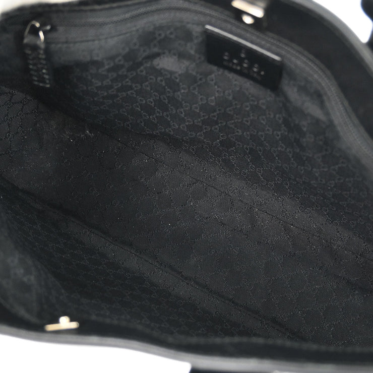 Gucci Black Leather Tote Handbag 000.0860 001998 186662