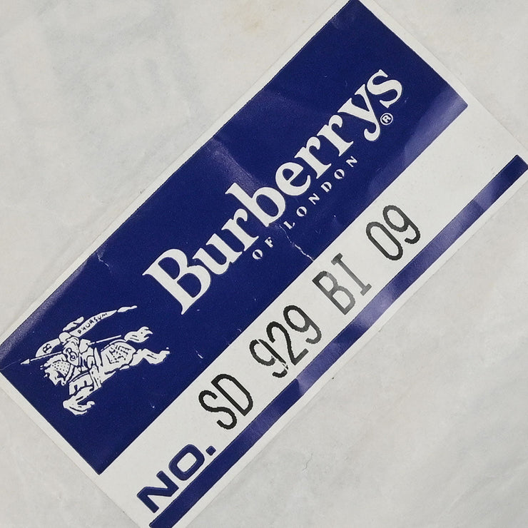 Burberrys Black Leather Handbag 186666