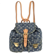 Louis Vuitton Blue Monogram Denim Sac a Dos GM Backpack M95056 CA0076 186707