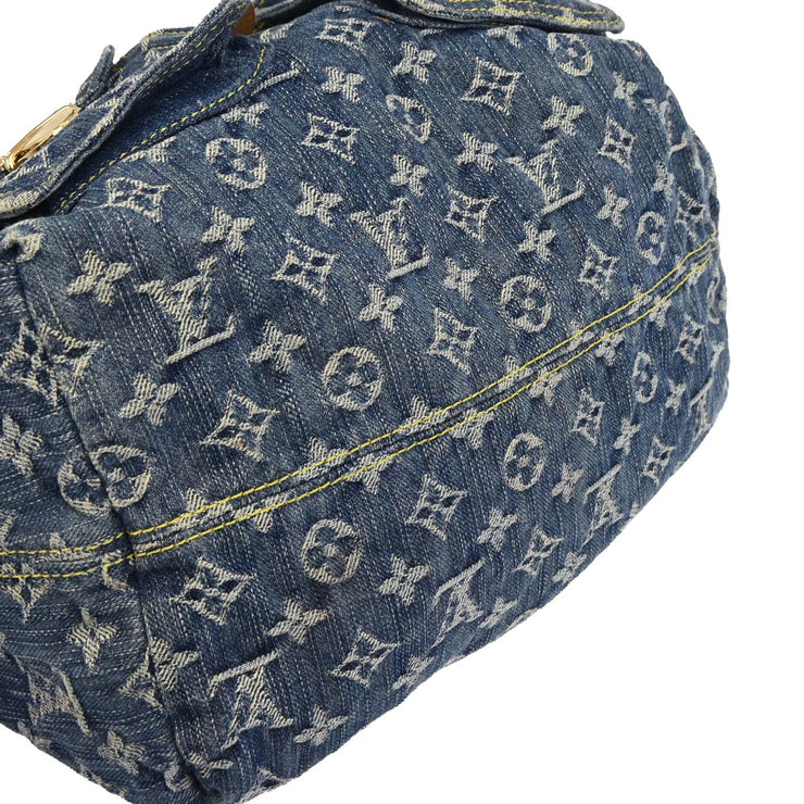 Louis Vuitton Blue Monogram Denim Sac a Dos GM Backpack M95056 CA0076 186707