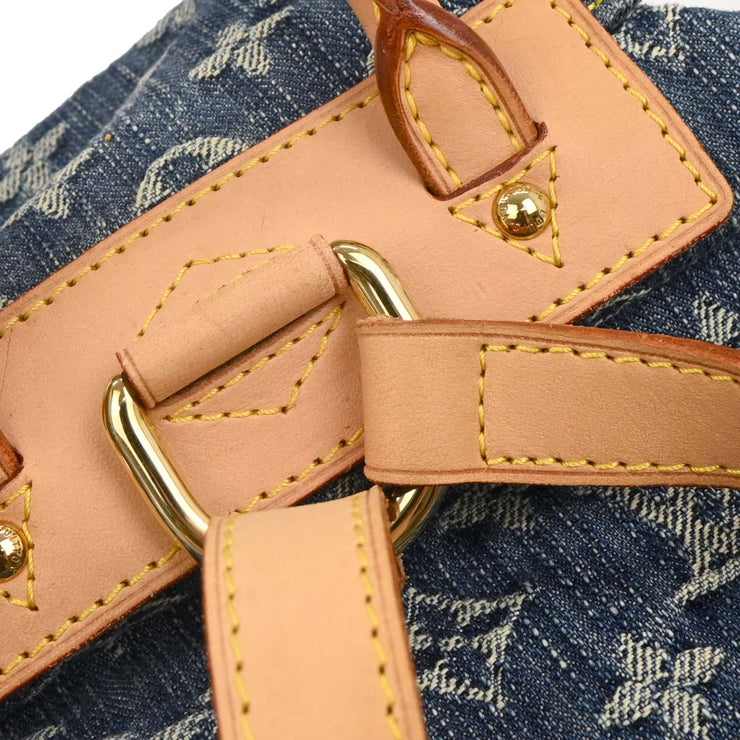 Louis Vuitton Blue Monogram Denim Sac a Dos GM Backpack M95056 CA0076 186707