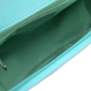 Chanel Emerald Green Calfskin Ring My Bag 2way Handbag 186727