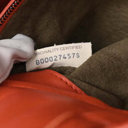 Bottega Veneta Vermilion Red Leather Intrecciato Tote Handbag B00027457S 186734