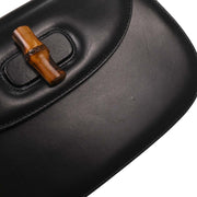 Gucci Black Bamboo 2way Handbag 000.2046.0633 186735