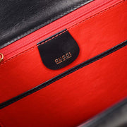 Gucci Black Bamboo 2way Handbag 000.2046.0633 186735