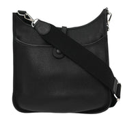 Hermes Black Taurillon Clemence Evelyne 3 29 PM Shoulder Bag A BS 010 ZB 186744
