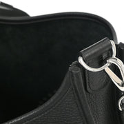 Hermes Black Taurillon Clemence Evelyne 3 29 PM Shoulder Bag A BS 010 ZB 186744