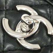 Chanel Black Lambskin Chain Shoulder Bag 186746
