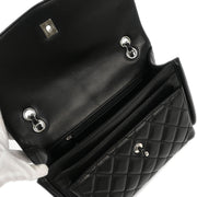 Chanel Black Lambskin Chain Shoulder Bag 186746