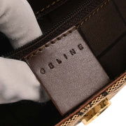 Celine Brown C Macadam Handbag MC99/2 186750