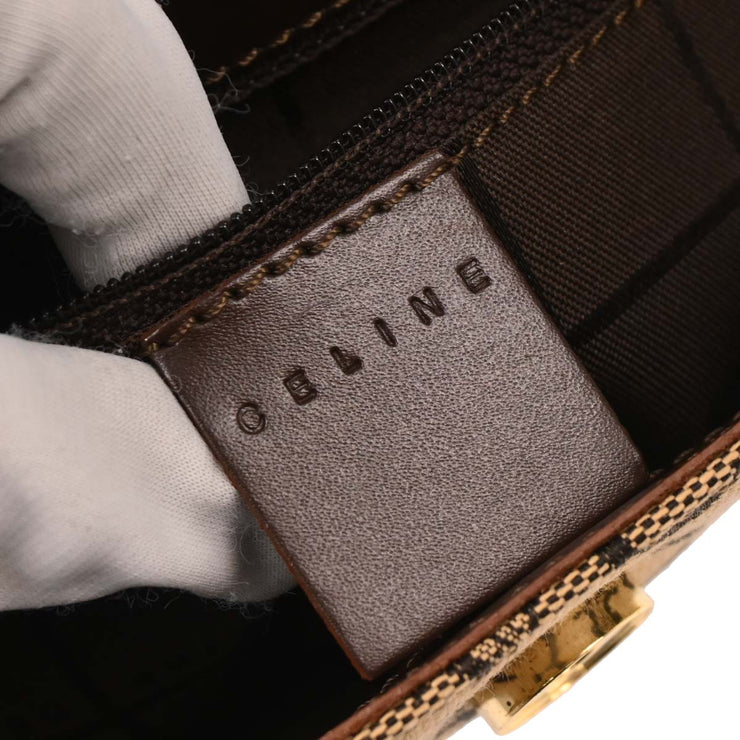 Celine Brown C Macadam Handbag MC99/2 186750