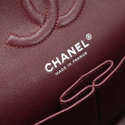 Chanel Black Calfskin Small Classic Double Flap Shoulder Bag 186759