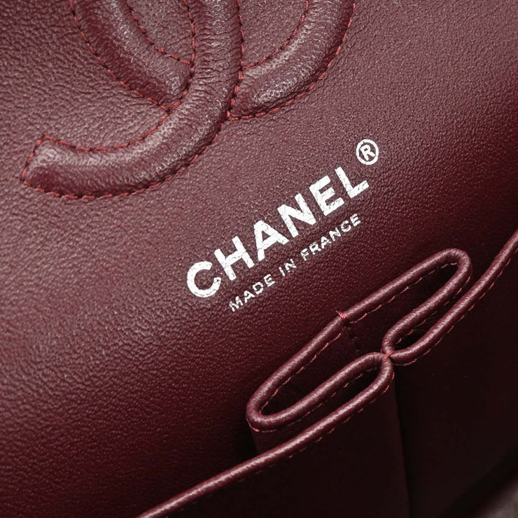 Chanel Black Calfskin Small Classic Double Flap Shoulder Bag 186759