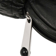 Chanel Black Calfskin Rue Cambon Embossed Unlimited Shoulder Bag 186762