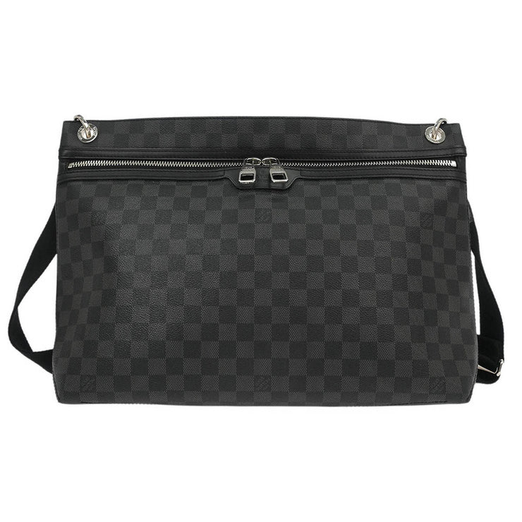 Louis Vuitton Damier Graphite Hunter Shoulder Bag N41656 AR1186 186774