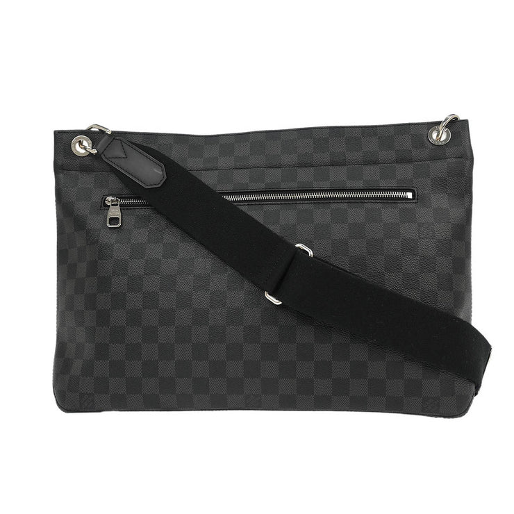 Louis Vuitton Damier Graphite Hunter Shoulder Bag N41656 AR1186 186774