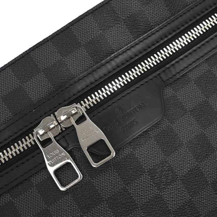 Louis Vuitton Damier Graphite Hunter Shoulder Bag N41656 AR1186 186774