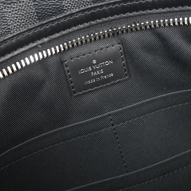 Louis Vuitton Damier Graphite Hunter Shoulder Bag N41656 AR1186 186774