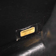 Chanel Black Lambskin Delivery Cutout 2way Handbag 186776