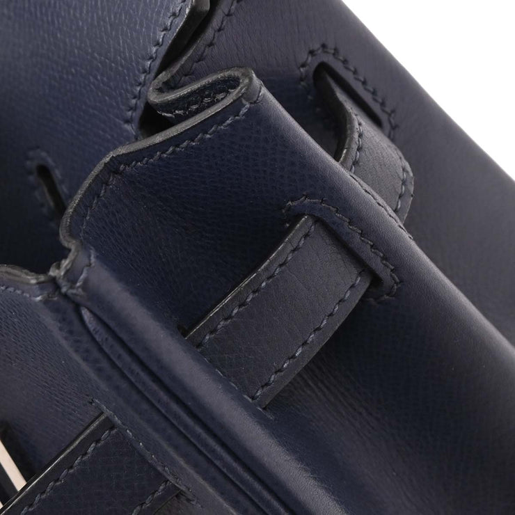 Hermes Navy Epsom Birkin 30 Handbag SC  Square:G 186778