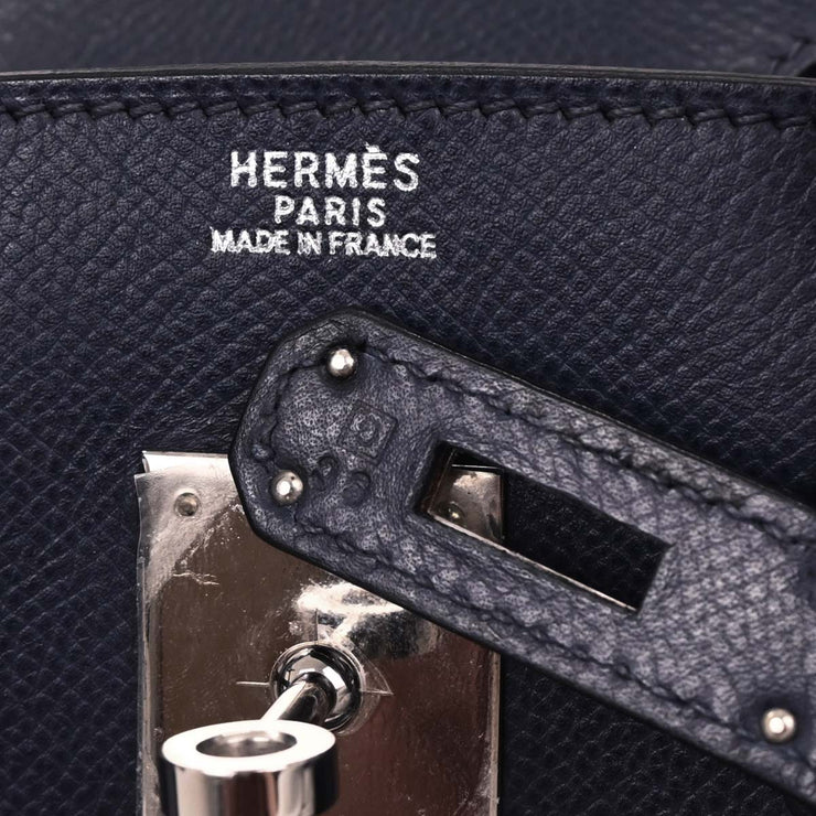 Hermes Navy Epsom Birkin 30 Handbag SC  Square:G 186778