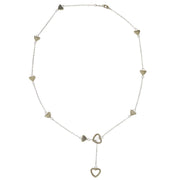 Tiffany & Co. Heart Link Lariat Necklace Ag925 Silver 186790