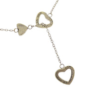 Tiffany & Co. Heart Link Lariat Necklace Ag925 Silver 186790